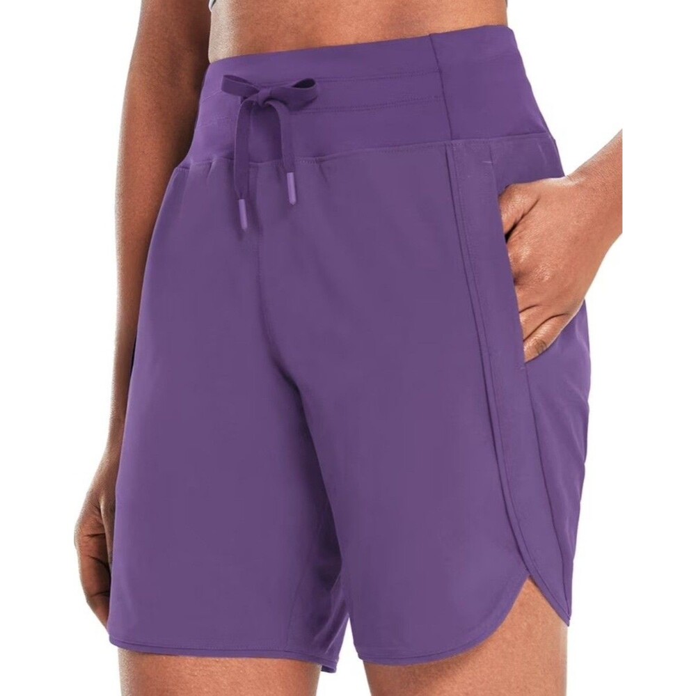 BALEAF Women's 7" Athletic Long Running,women Size XL.